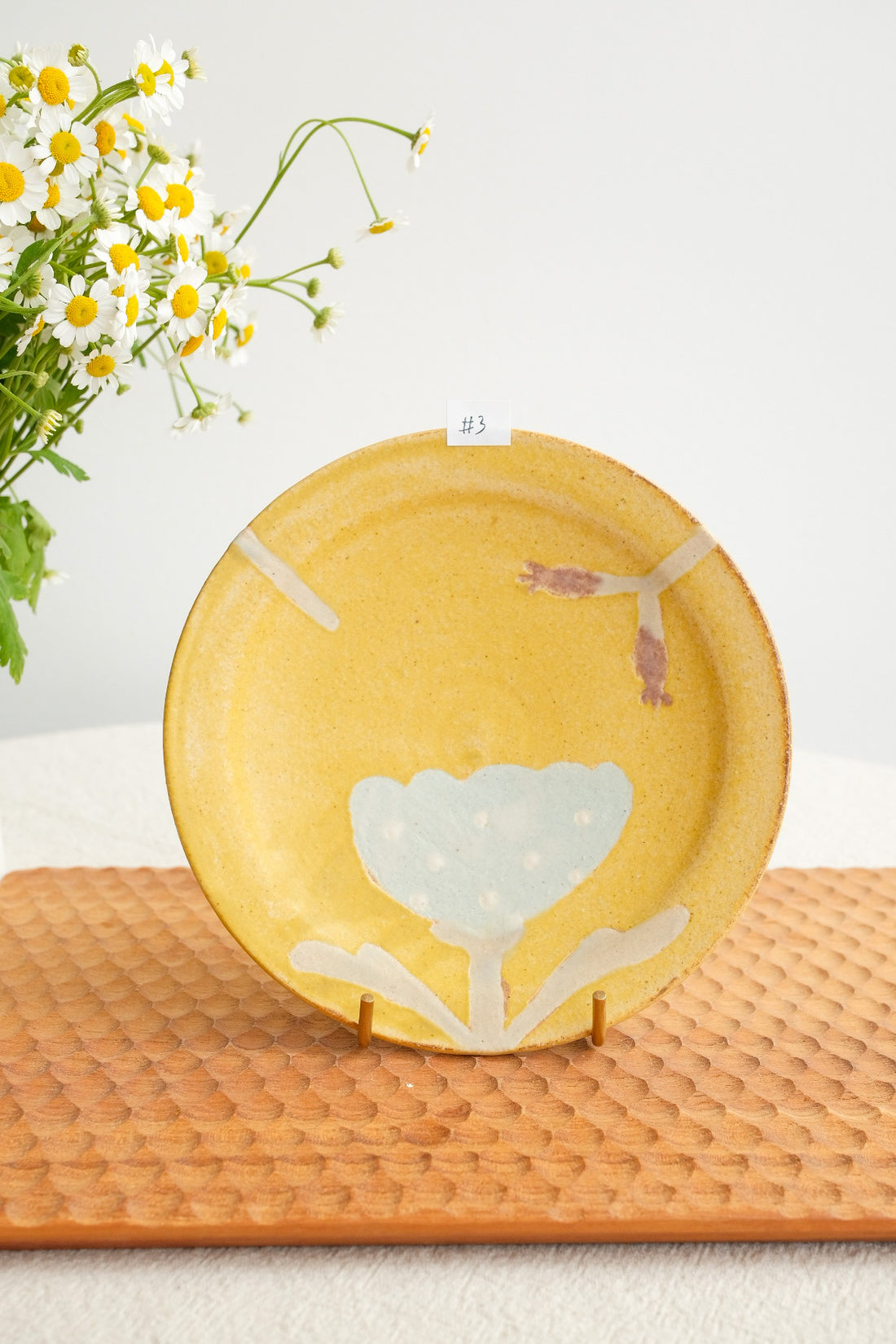Makiko Okizawa 冲澤真纪子- 15cm Flower Plate MA05