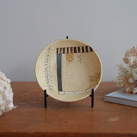 Shoko Hirano 平野照子 Cat Large Bowl SR14 #3