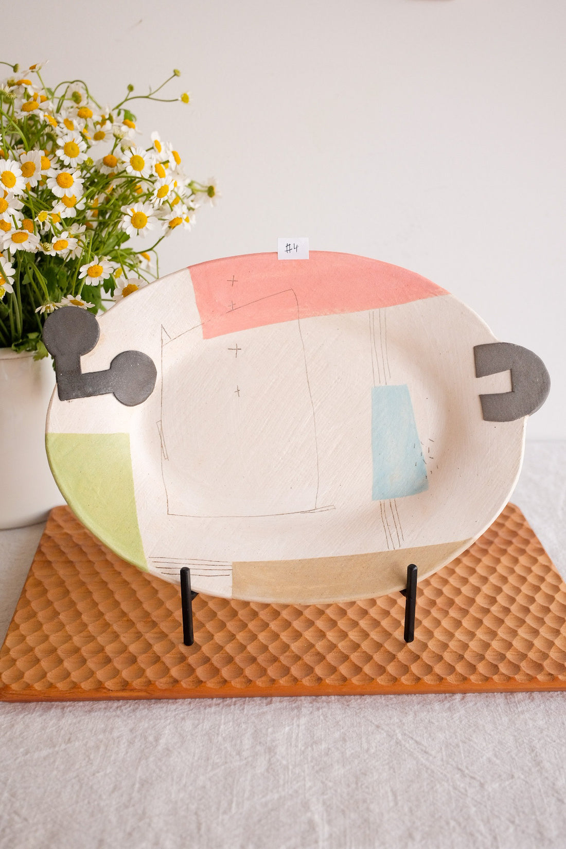 Hacorie 石丸和美 Oval Plate - Irregular Shape HC08