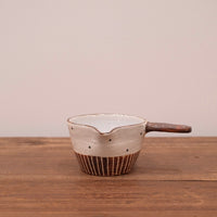 Emishi Kobo 池田匡優&美弥子 - Small Bowl with Handle and Spout EK23