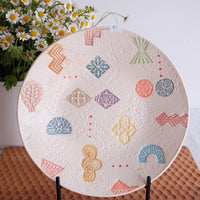 Hacorie 石丸和美 Round Plate - Stamp HC15