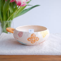 Hacorie 石丸和美 Bowl with Handle - Stamp HC20