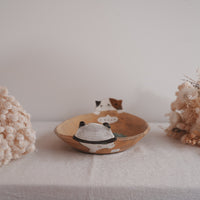 Fumiko Tsuchihashi 土橋文子 - Oval Deep Plate FT13 #1