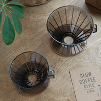 KINTO SCS Plastic Brewer Clear Grey