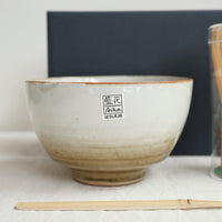 Hasami ware Japanese Matcha Bowl & Matcha Whisk Set of 3