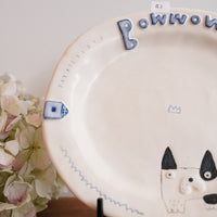 Aya Furusawa 古澤彩- Round Plate With Rim AF06-3