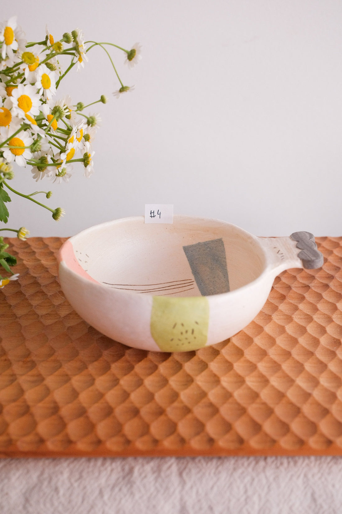 Hacorie 石丸和美 Bowl With Handle - Geometry HC05