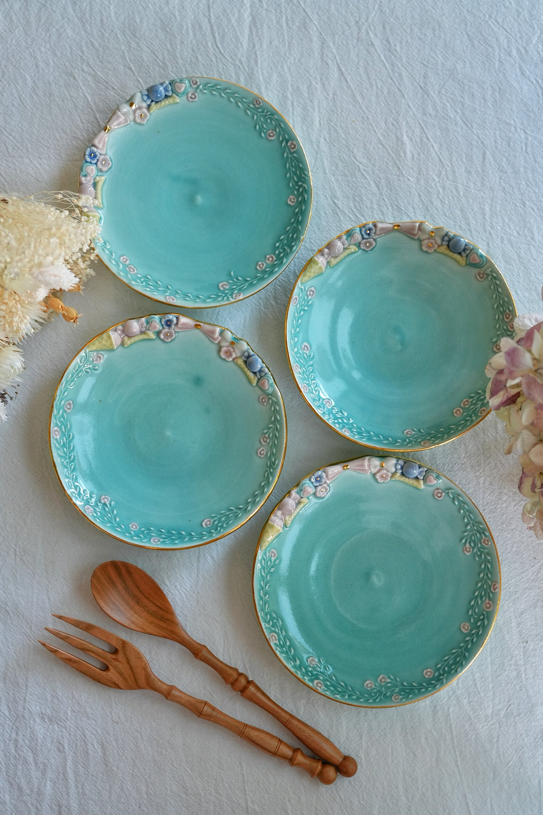 Kimiko Yamamoto 山本貴美子 - 14.5cm Round Plate KY05