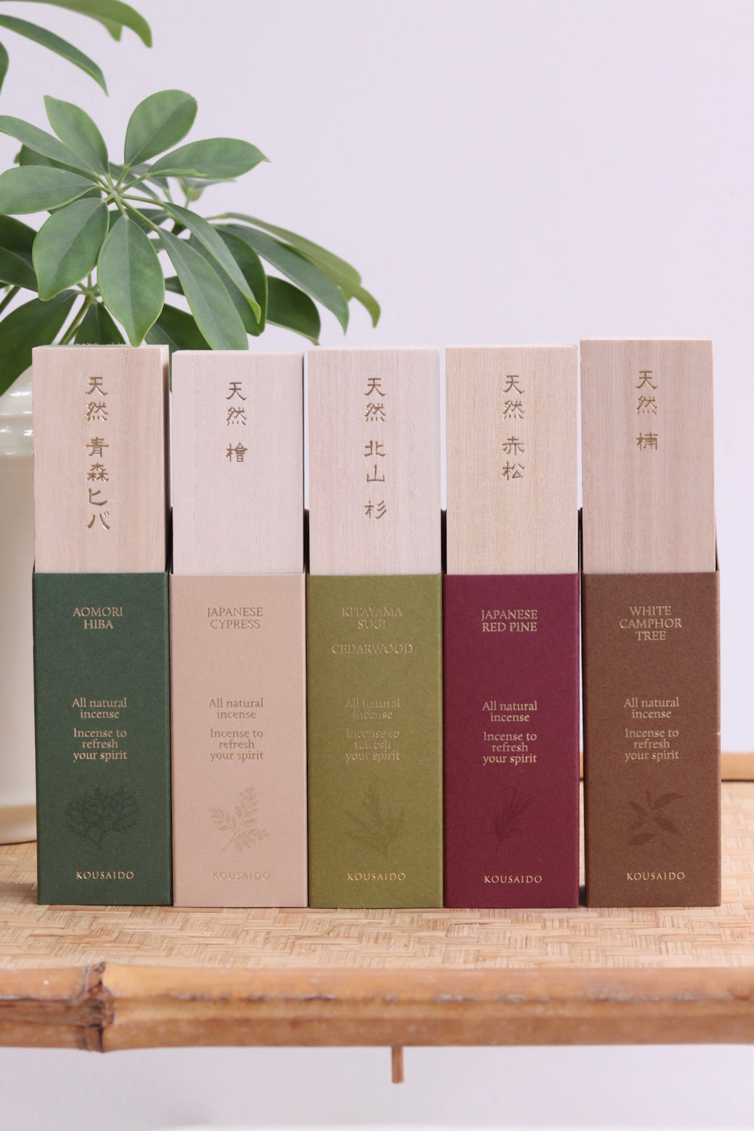 Incense Kousaido Incense Sticks - Natural Collection
