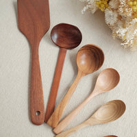 Natural Wood Kitchen Tools