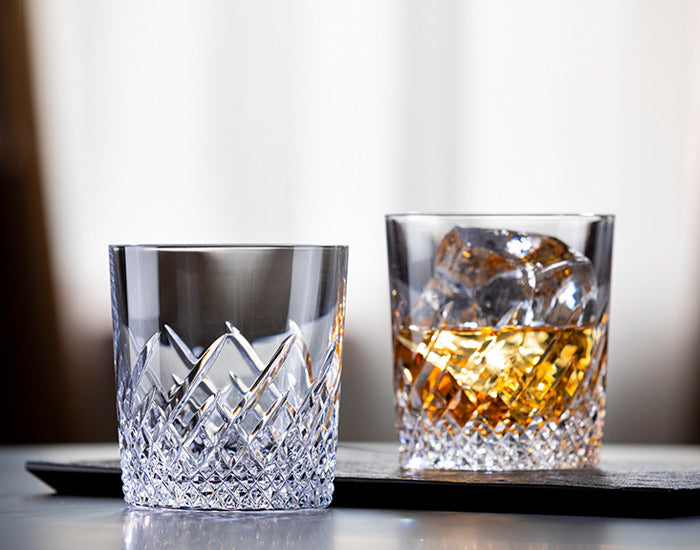 Kagami Crystal - Whisky Glass, A pair of Whiskey Glasses