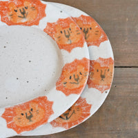 Tomotaro 岡村友太郎 - Lion Oval Plate