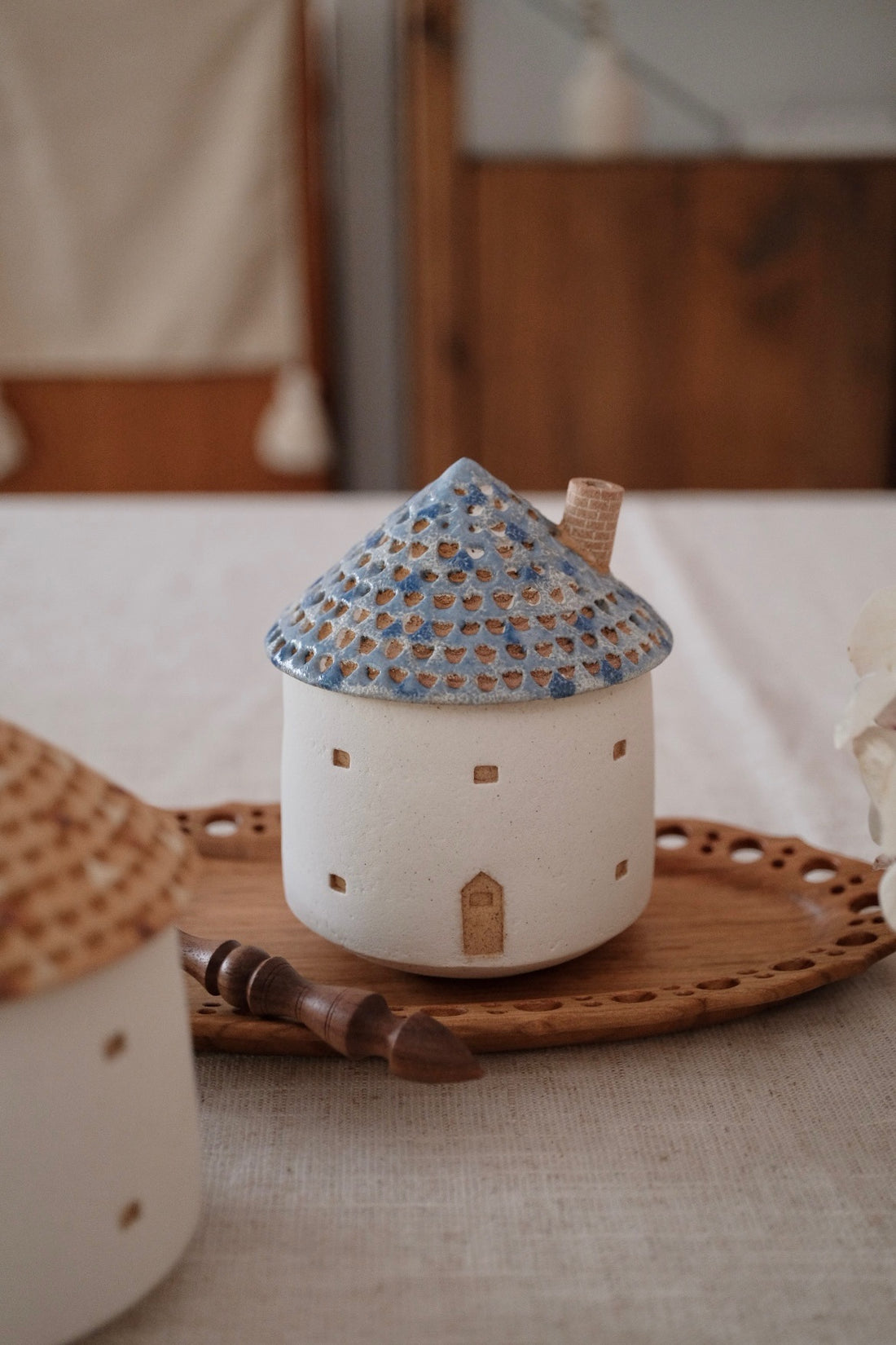 Forest Seed Pottery Ceramic Clay House Tea Cup small