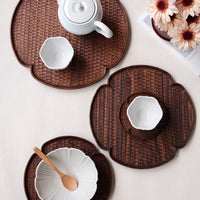 Kazunori Takatsuka 高塚和則 Walnut Wood Coaster KU02