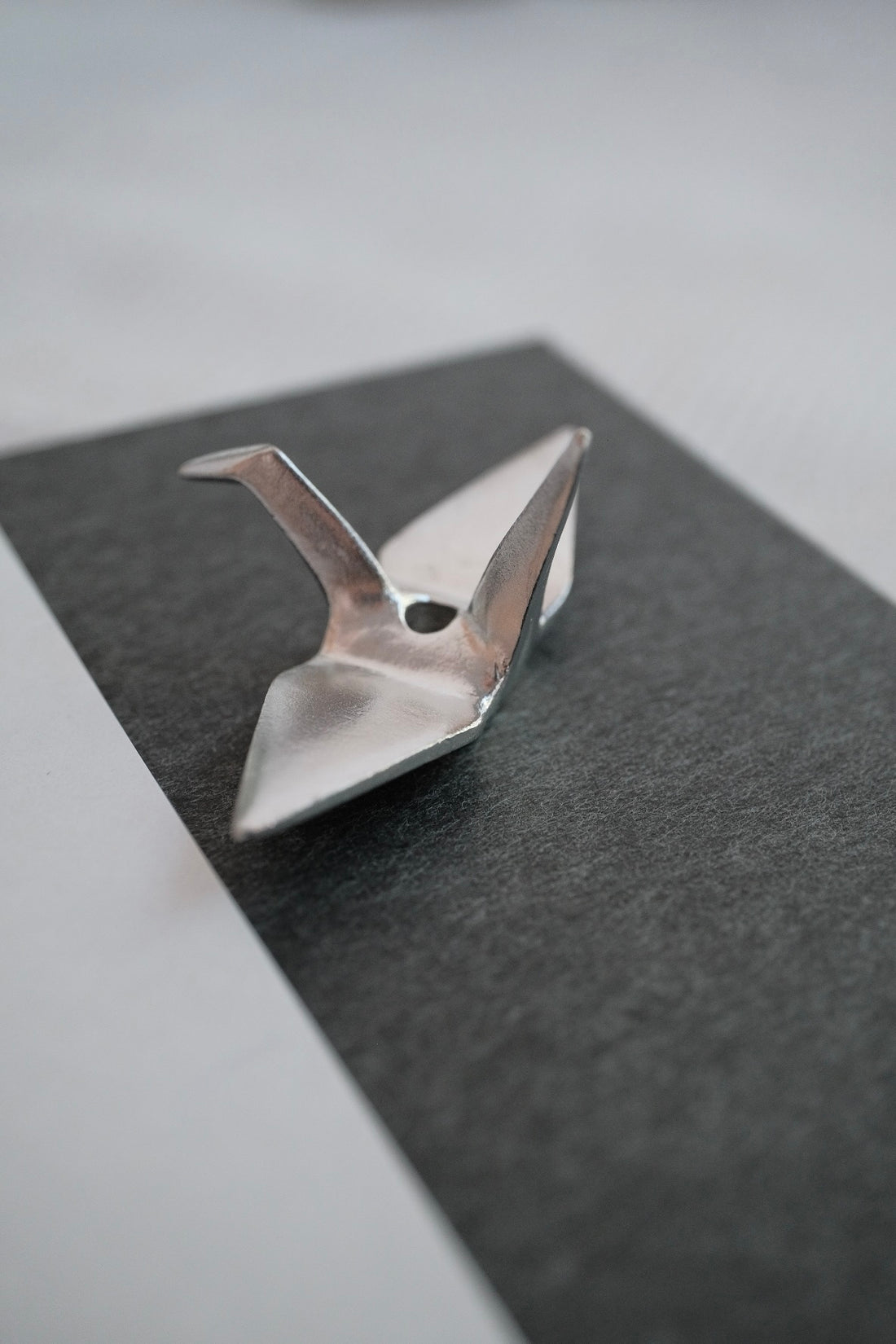 KOUSAIDO - Incense Holder Tin Crane