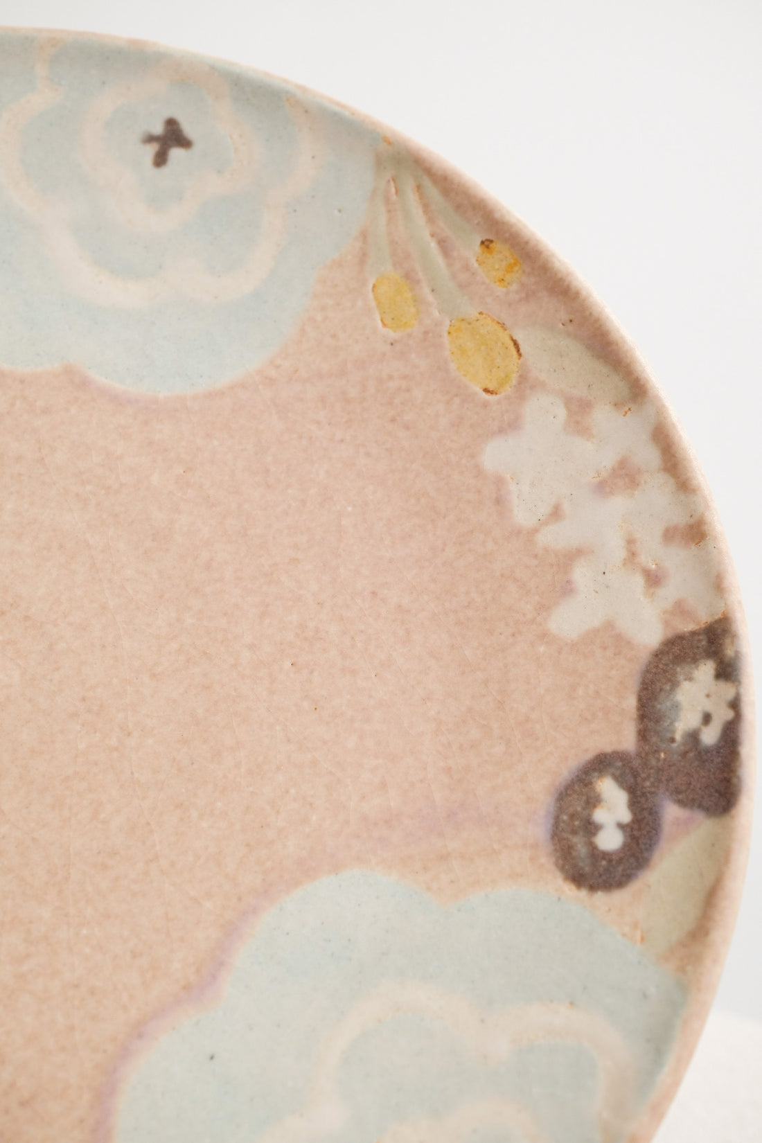 Makiko Okizawa 冲澤真纪子- 24cm Flower Ring Plate MA06