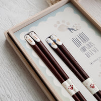 ISHIDA Chopsticks Gift Set - Cat