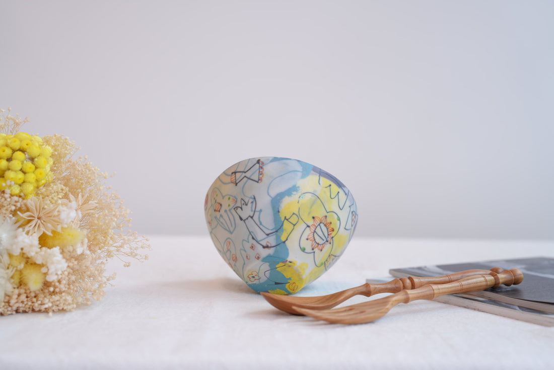 Hamasaka Naoko 浜坂尚子  Hand Painted Bowl - HN03 #1