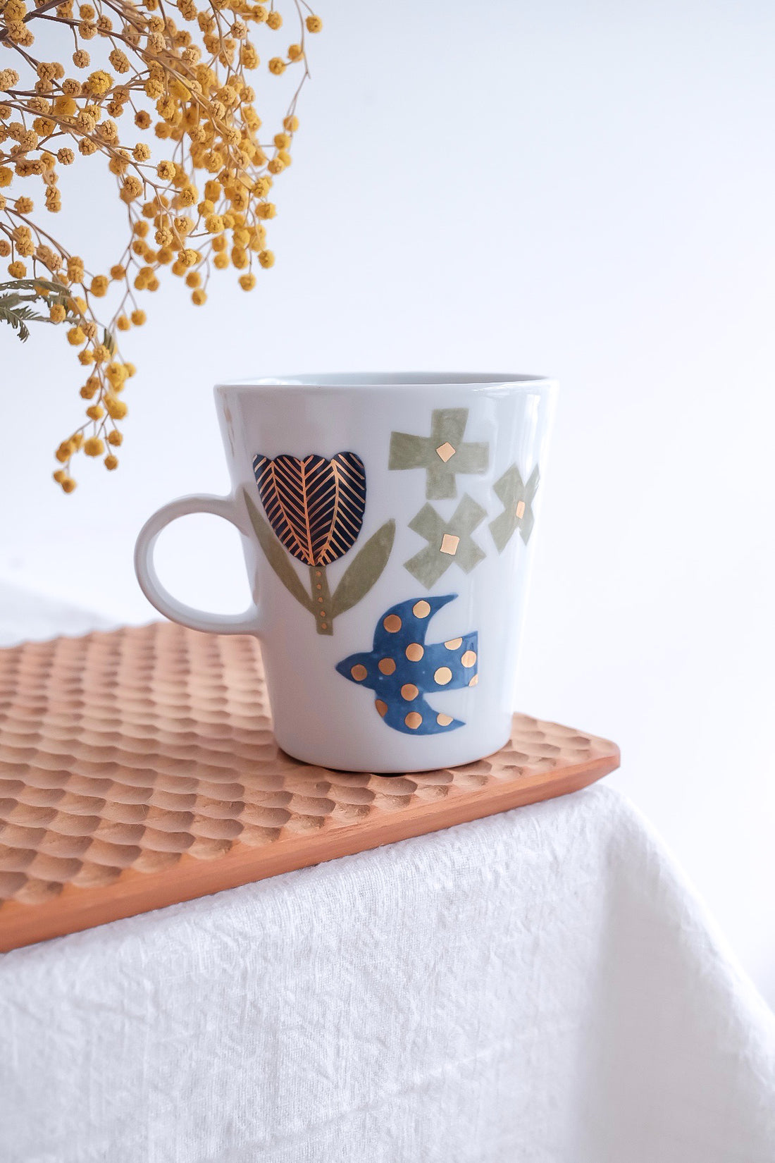 Natsumi Iino 飯野夏實 Mug - Bird NI011b