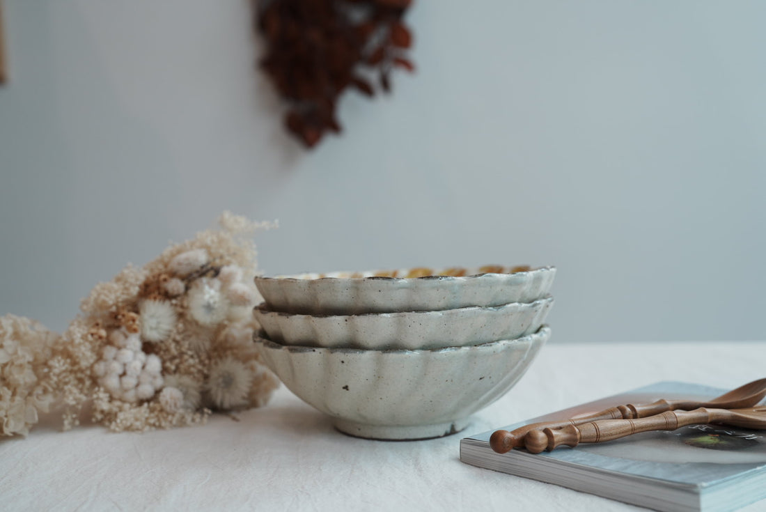 TATA Pottery Studio 田中大輝 & 田边桂- Slip Round Bowl TP15 #2