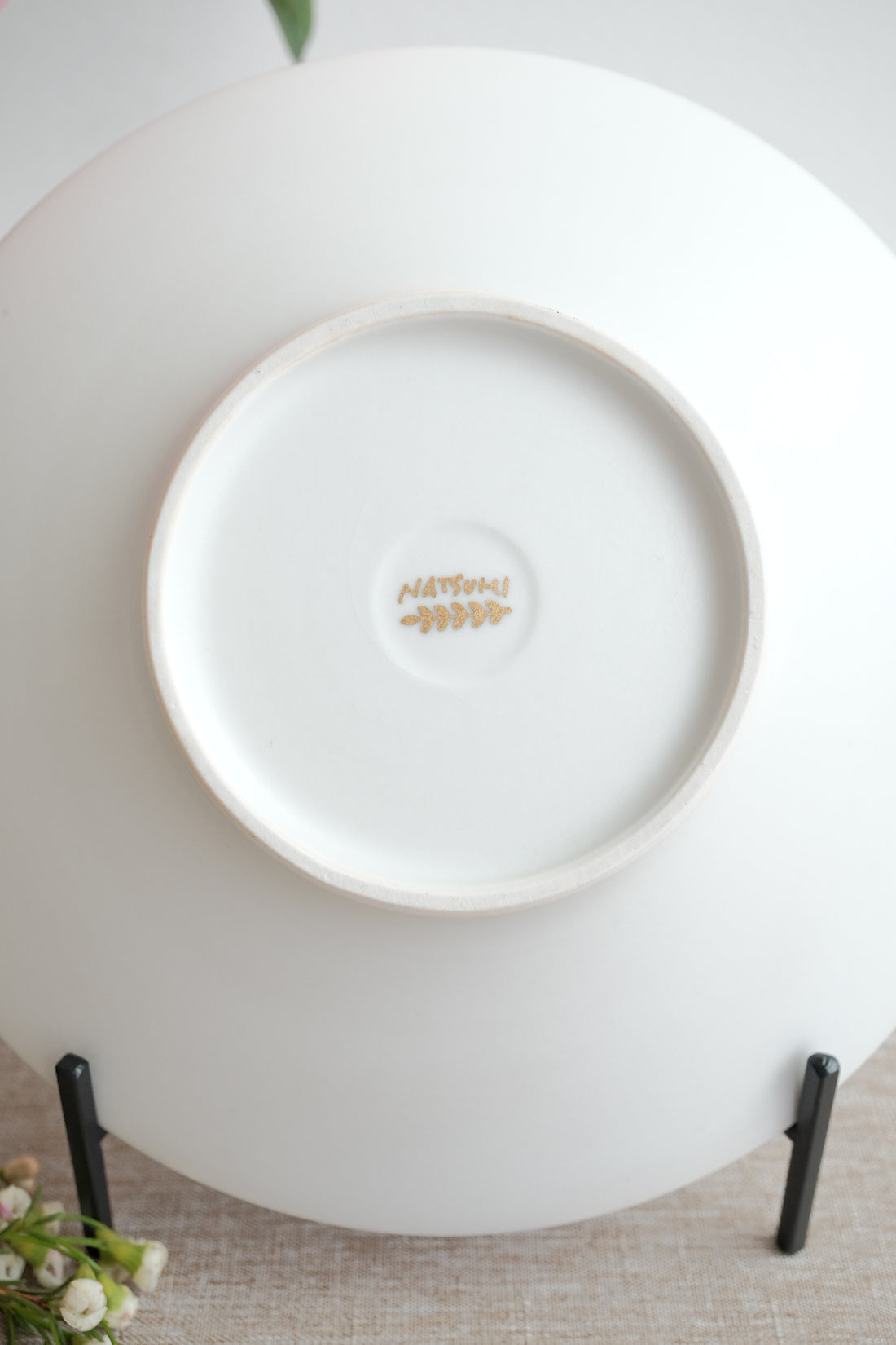 Natsumi Iino 飯野夏實 Geometry Large Plate NI010