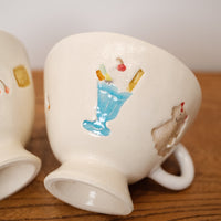 Fukuda Yuko 福田友子 Pedestal Mug FU04