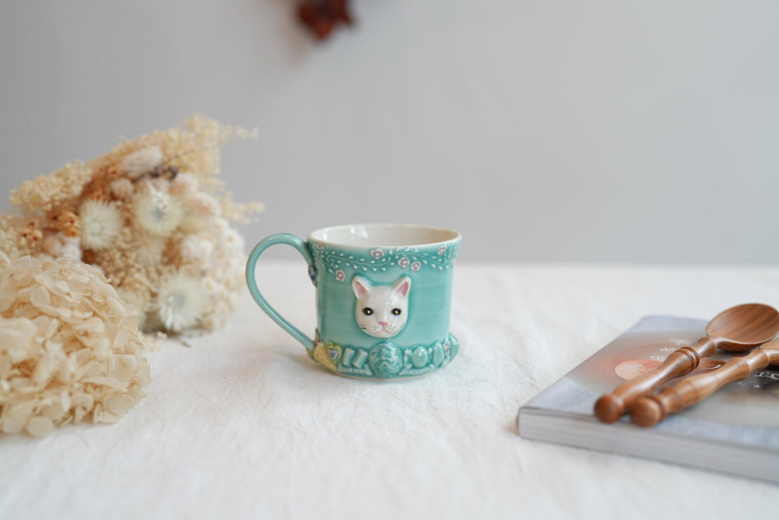 Kimiko Yamamoto 山本貴美子 - Cat Mug KY01