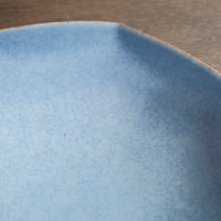 Norio Nakabayashi 中林範夫 Large Octagonal Plate - Blue NN10
