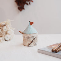 Akemi Suzuki 鈴木明美 - Blue Salt/Sugar Jar AS01a