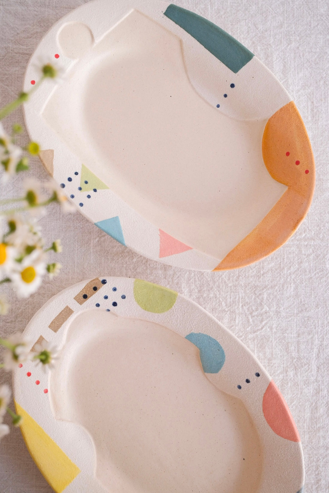 Hacorie 石丸和美 Oval Plate - Geometry HC07