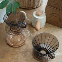 KINTO SCS Plastic Brewer Clear Grey