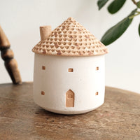Forest Seed Pottery Ceramic Clay House Tea Cup small