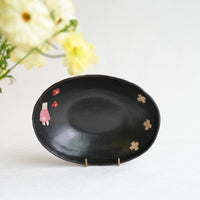 Misuzu Ishigami 石神美鈴 Large Oval Plate with Handle MIS35