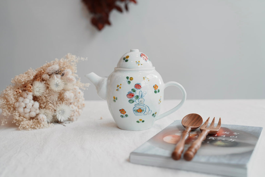 TATA Pottery Studio 田中大輝 & 田边桂- Porcelain Teapot TP17 #4