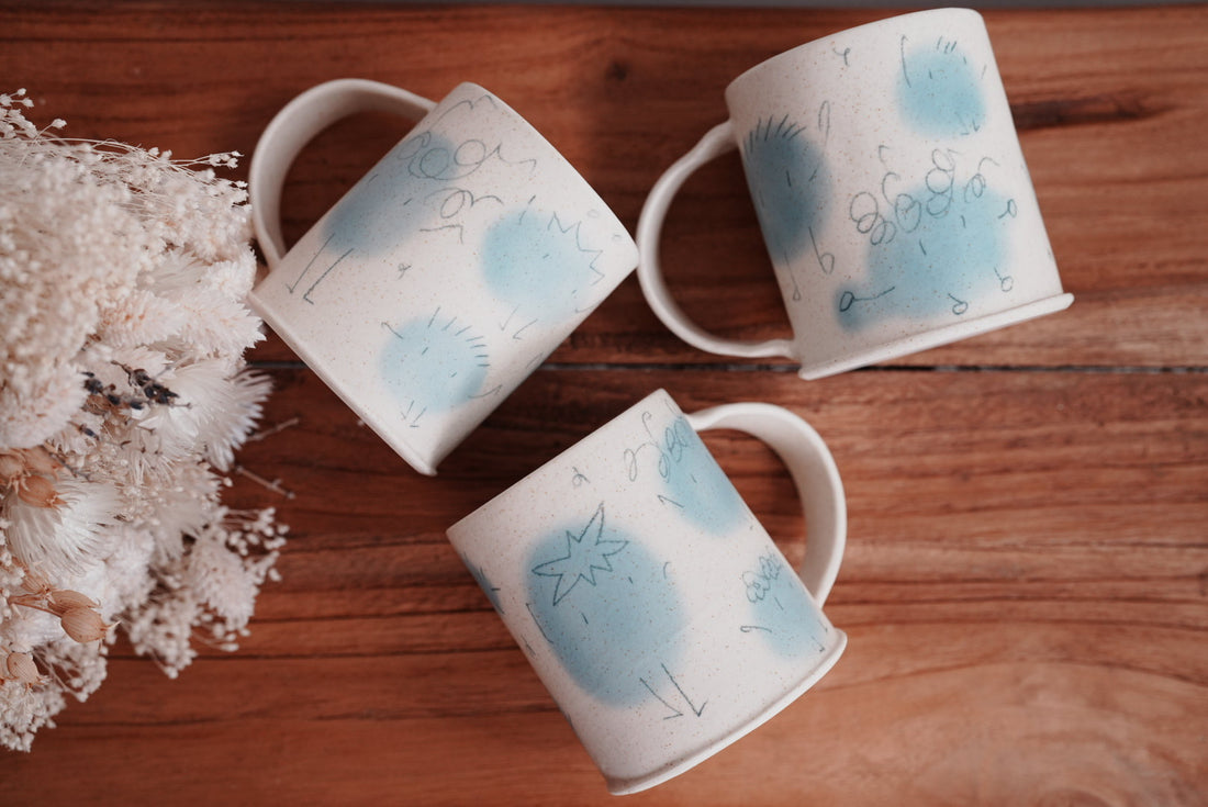 Zing Studio Hand-made Mug - Blue