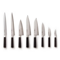 Shizu Hamono - Shikisai Miyako Damascus Santoku 165mm