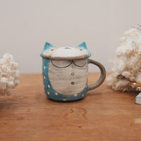 Fumiko Tsuchihashi 土橋文子 - Mug with Lid FT10 #1