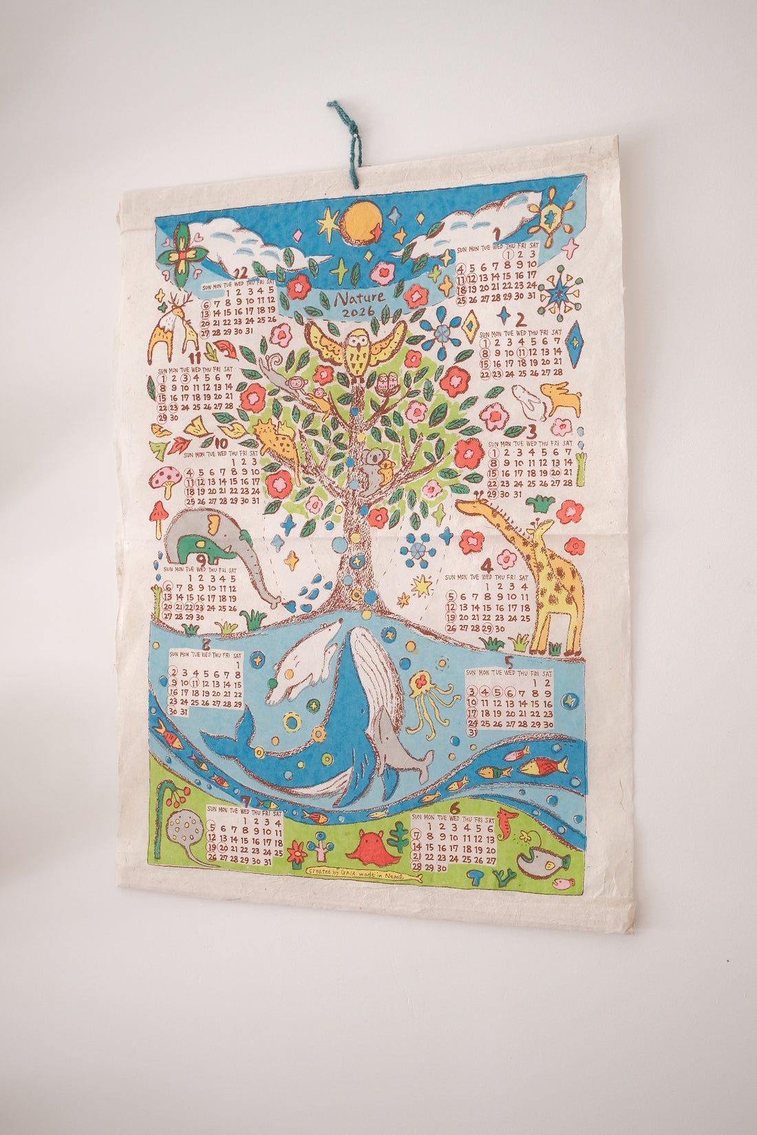 Nepal Paper Calendar 2026