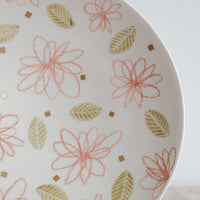 Natsumi Iino 飯野夏實 Large Plate - Crayon Painting NI015