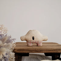 Harunyaaa 新矢春菜 - Flower Vase - Dog with Pink Check Shorts HY16-3