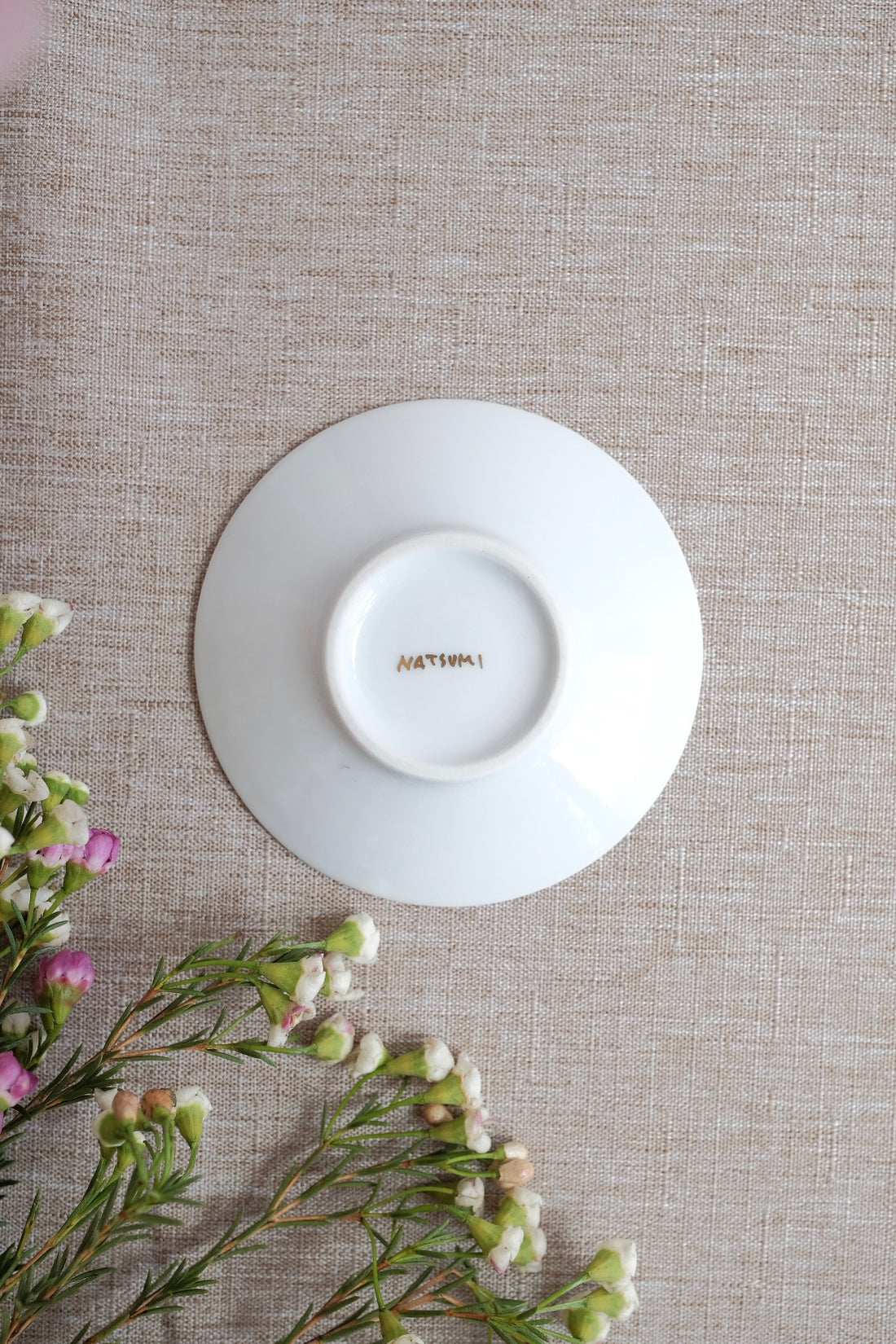 Natsumi Iino 飯野夏實 Mini Plate - Golden Rain NI004