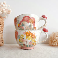 Asako Yamaguchi 山口麻子 Animal Large Round Mug AI02