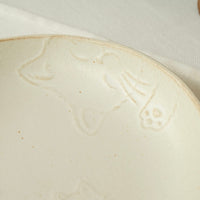 Mashiko Pottery Yoshizawa Lazy Cat Plate