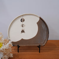 Marubankojo 丸伴工場 - Half Moon Shaped Plate MR12