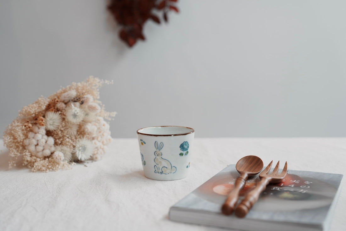 TATA Pottery Studio 田中大輝 & 田边桂- Porcelain Cup TP04 #3