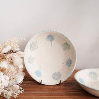 Zing Studio Hand-made Round Plate - Tiny Face
