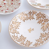 Natsumi Iino 飯野夏實 Gold Decor Small Plate - Bird NI005b