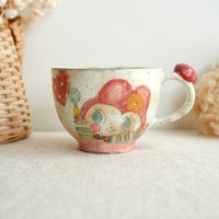 Asako Yamaguchi 山口麻子 Animal Large Round Mug AI02