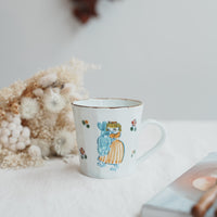 TATA Pottery Studio 田中大輝 & 田边桂 - Porcelain Mug TP01 #11