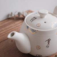 Tobe-ware Golden Ume Tea Cup & Teapot Collection